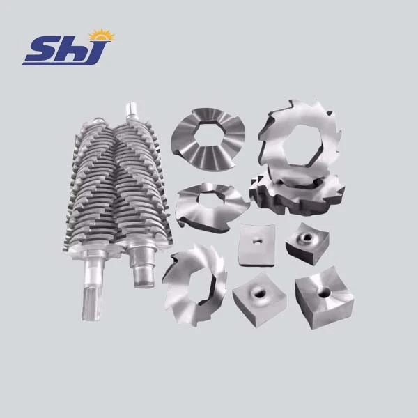 Replacement shredder blade set for SSI shredders