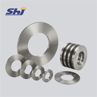 Conjunto de lâminas cortadoras superior e inferior para bobinas de metal|FACA SHJ
